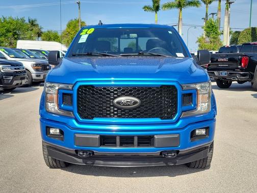 VELOCITY BLUE 2020 Ford F-150 XLT