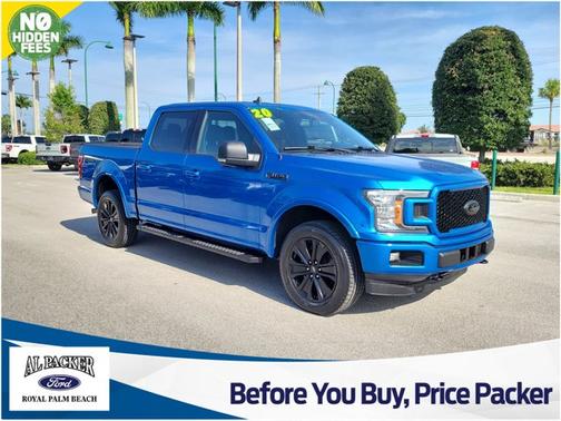 VELOCITY BLUE 2020 Ford F-150 XLT