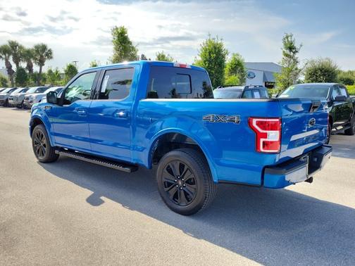 VELOCITY BLUE 2020 Ford F-150 XLT