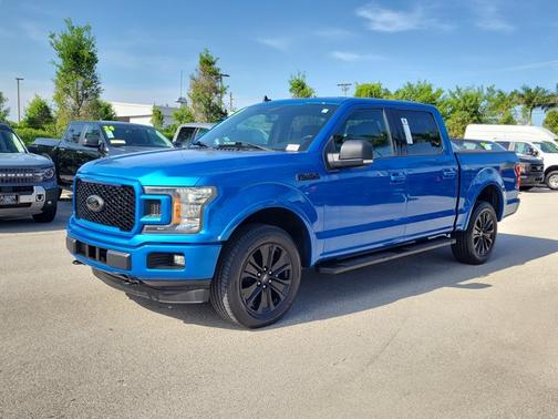 VELOCITY BLUE 2020 Ford F-150 XLT