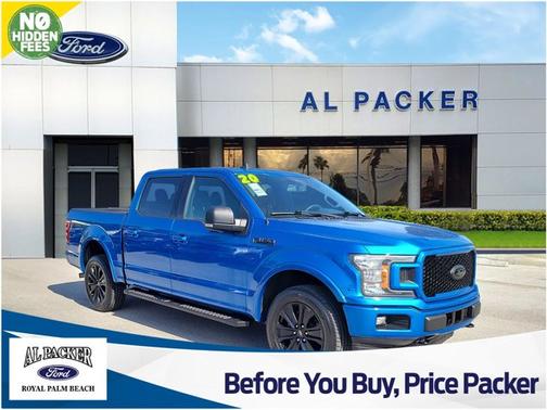 VELOCITY BLUE 2020 Ford F-150 XLT