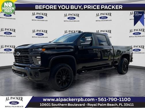 Black 2025 Chevrolet Silverado 2500 CUSTOM