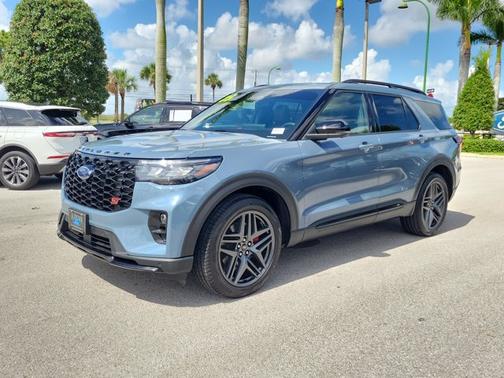 VAPOR BLUE 2025 Ford Explorer ST