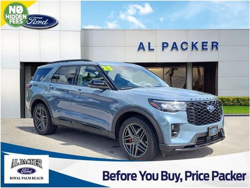 VAPOR BLUE 2025 Ford Explorer ST