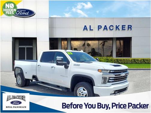 Summit White 2022 Chevrolet Silverado 3500 HIGH COUNTRY
