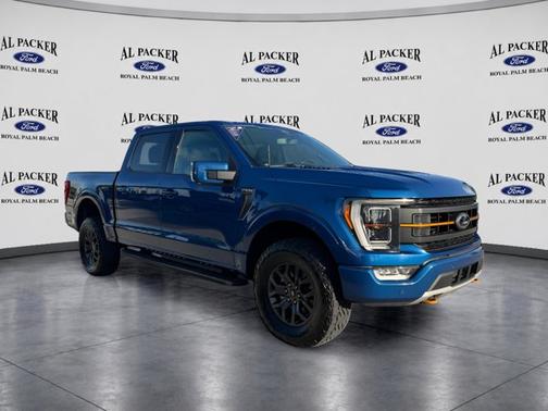 ATLAS BLUE METALLIC 2022 Ford F-150 TREMOR