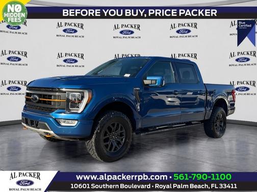 ATLAS BLUE METALLIC 2022 Ford F-150 TREMOR