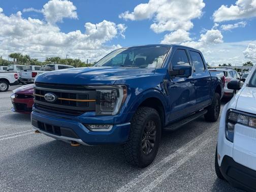 ATLAS BLUE METALLIC 2022 Ford F-150 TREMOR