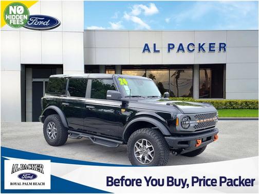 SHADOW BLACK 2024 Ford Bronco BADLANDS