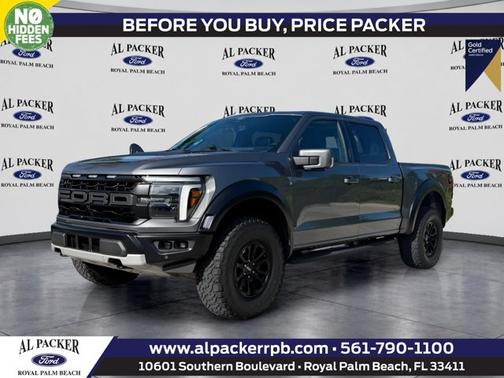CARBONIZED GRAY METALLIC 2024 Ford F-150 RAPTOR