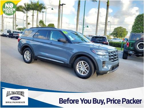 VAPOR BLUE 2025 Ford Explorer ACTIVE