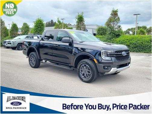 SHADOW BLACK 2024 Ford Ranger XLT