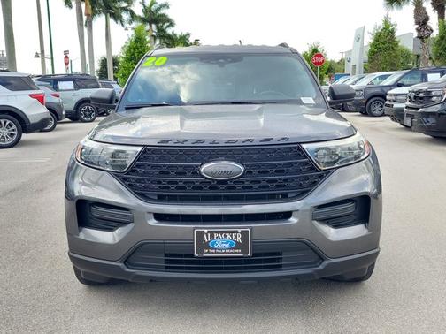 MAGNETIC METALLIC 2020 Ford Explorer XLT