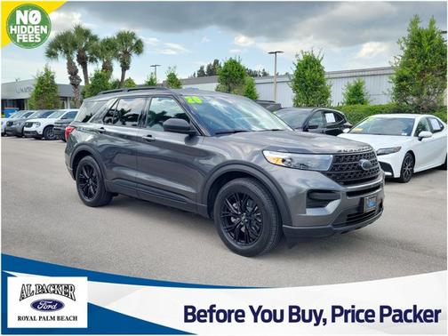 MAGNETIC METALLIC 2020 Ford Explorer XLT