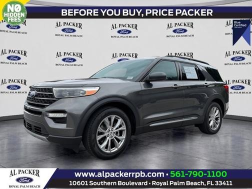 MAGNETIC METALLIC 2020 Ford Explorer XLT