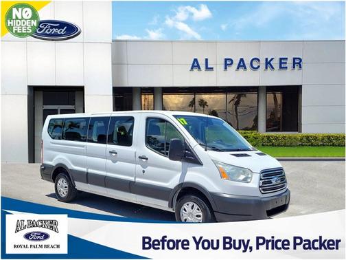 OXFORD WHITE 2017 Ford Transit-350 XLT