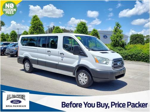 OXFORD WHITE 2017 Ford Transit-350 XLT