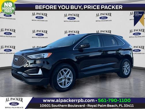 AGATE BLACK METALLIC 2024 Ford Edge SEL