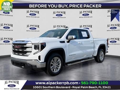 Summit White 2024 GMC Sierra 1500 SLE