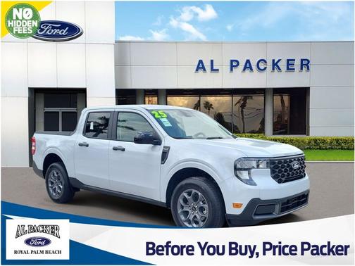SPACE WHITE METALLIC 2025 Ford Maverick XLT