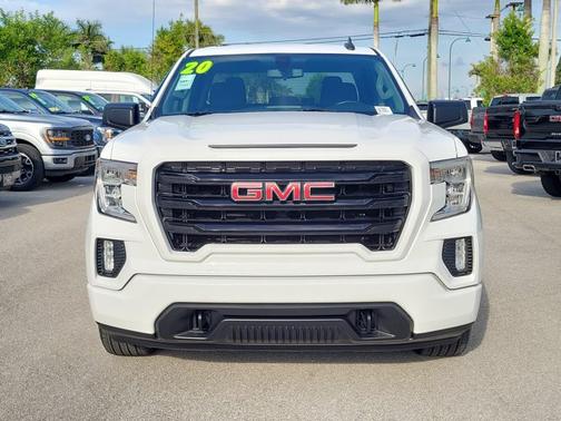 Summit White 2020 GMC Sierra 1500 ELEVATION