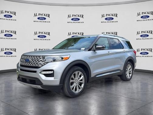 ICONIC SILVER METALLIC 2022 Ford Explorer LIMITED