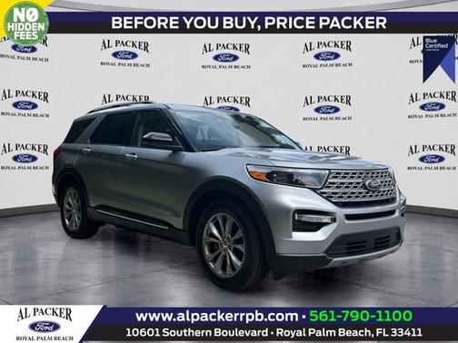 ICONIC SILVER METALLIC 2022 Ford Explorer LIMITED