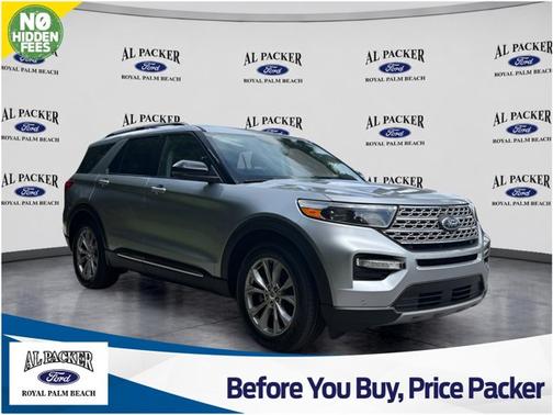 ICONIC SILVER METALLIC 2022 Ford Explorer LIMITED