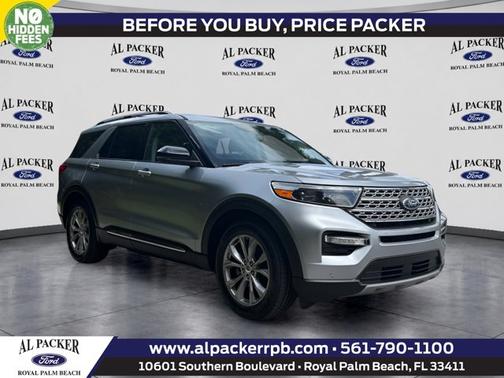 ICONIC SILVER METALLIC 2022 Ford Explorer LIMITED