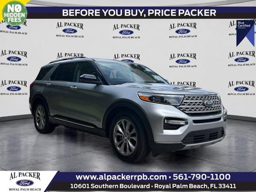 ICONIC SILVER METALLIC 2022 Ford Explorer LIMITED