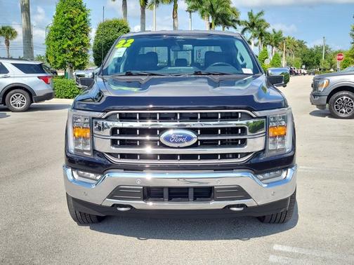 AGATE BLACK METALLIC 2022 Ford F-150 LARIAT