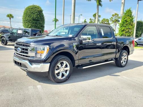 AGATE BLACK METALLIC 2022 Ford F-150 LARIAT