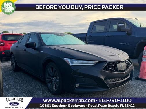 Black 2023 Acura TLX A-SPEC
