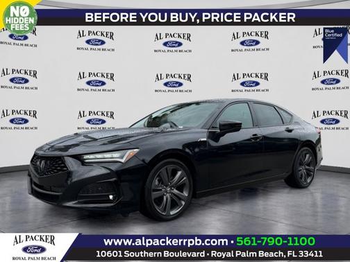 Black 2023 Acura TLX A-SPEC