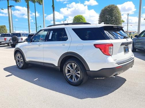STAR WHITE MET TRI-COAT 2021 Ford Explorer XLT