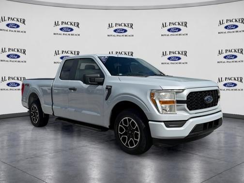 SPACE WHITE METALLIC 2022 Ford F-150 XL