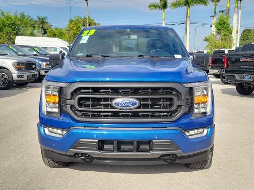 ATLAS BLUE METALLIC 2023 Ford F-150 XLT