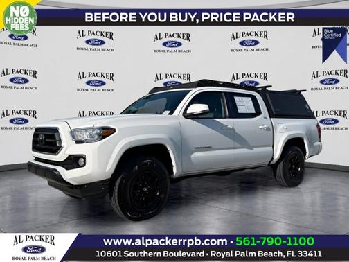 White 2022 Toyota Tacoma SR5