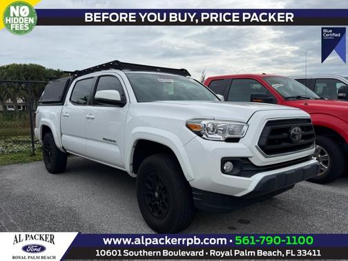 White 2022 Toyota Tacoma SR5