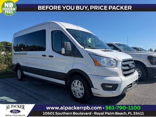 OXFORD WHITE 2020 Ford Transit-350 XLT