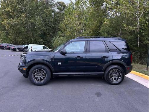 Alto Blue Metallic Tinted Clearcoat 2021 Ford Bronco Sport Big Bend
