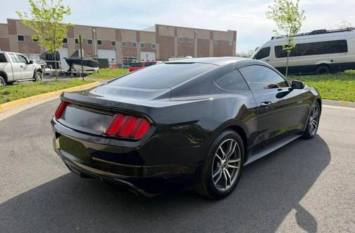 Shadow Black 2016 Ford Mustang EcoBoost Premium