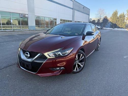 Blue 2017 Nissan Maxima 3.5 SL