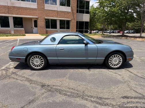 Teal 2005 Ford Thunderbird Deluxe