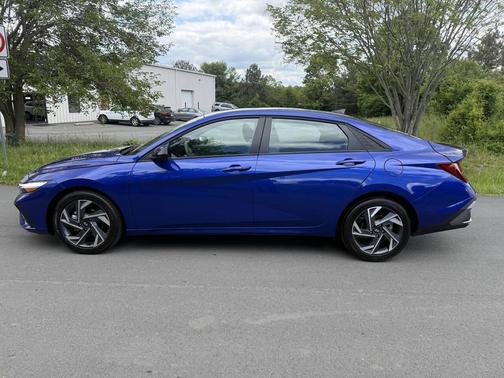 Intense Blue 2025 Hyundai ELANTRA Sport