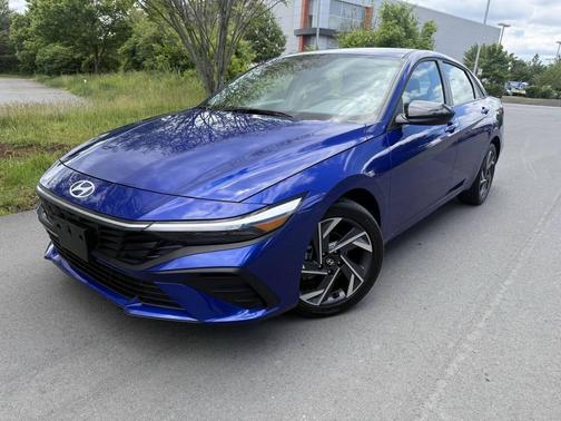 Intense Blue 2025 Hyundai ELANTRA Sport