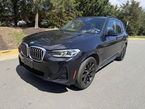 Black 2022 BMW X3 xDrive30i