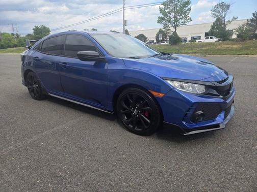 Aegean Blue Metallic 2018 Honda Civic Sport
