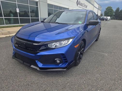 Aegean Blue Metallic 2018 Honda Civic Sport