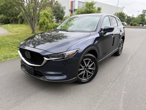 Deep Crystal Blue Mica 2018 Mazda CX-5 Grand Touring